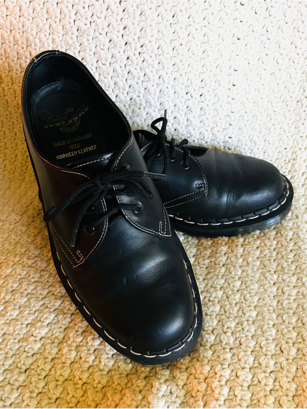 Dr. Martens 1461 Derby brogues made in England